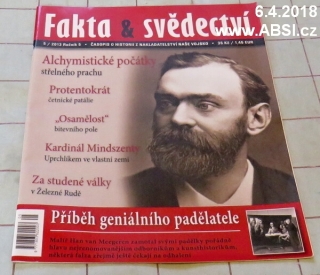 FAKTA & SVĚDECTVÍ - ČASOPIS O HISTORII Z NAKLADATELSTVÍ NAŠE VOJSKO