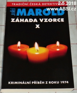 ZÁHADA VZORCE X - TRADIČNÍ ČESKÁ DETEKTIVKA