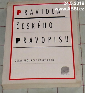 PRAVIDLA ČESKÉHO JAZYKA - ŠKOLNÍ VYDÁNÍ