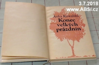 KONEC VELKÝCH PRÁZDNIN