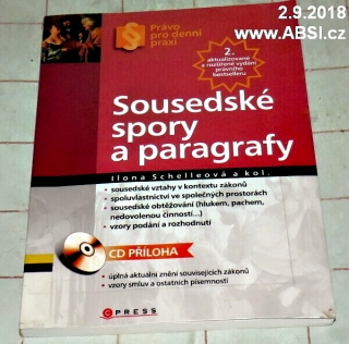 SOUSEDSKÉ SPORY A PARAGAFY + CD PŘÍLOHA