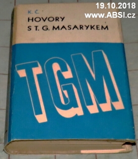 HOVORY S T.G. MASARYKEM