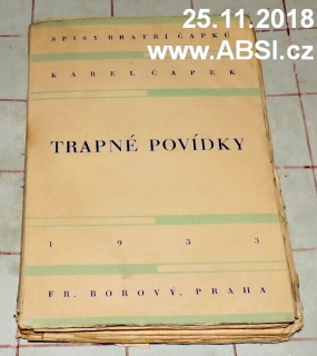 TRAPNÉ POVÍDKY - SPISY BRATŘÍ ČAPKŮ