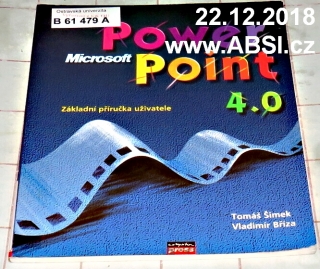 POWER POINT 4.0 - ZÁKLADNÍ PŘÍRUČKA UŽIVATELE