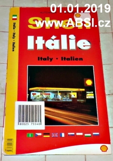 ITÁLIE - SHELL 1:850 000