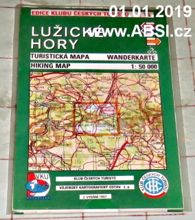LUŽICKÉ HORY 1:50 000 
