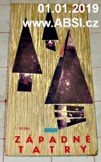 ZÁPADNÉ TATRY 1: 50 000