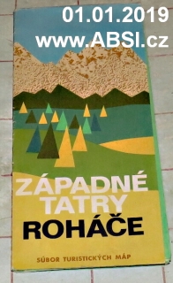 ZÁPADNÉ TATRY - ROHÁČE 1:50 000
