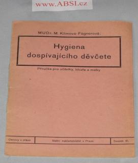 HYGIENA DOSPÍVAJÍCÍHO DĚVČETE