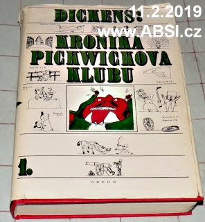 KRONIKA PICWICKOVA KLUBU od 1 kapitoly do 27