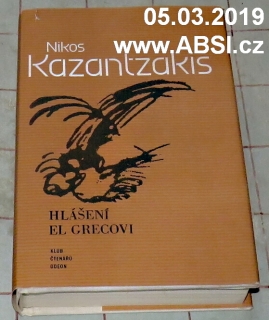 HLÁŠENÍ EL GRECOVI