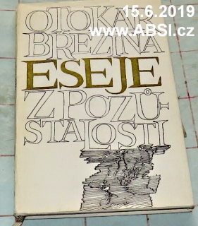 ESEJE Z POZŮSTALOSTI