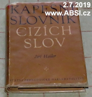 KAPESNÍ SLOVNÍK CIZÍCH SLOV