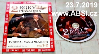 DVA ROKY PRÁZDNIN - TV SERIAL VAŠEJ MLADOSTI DIEL 1-2 - DVD