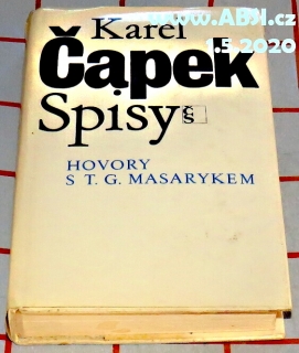 KAREL ČAPEK SPISY - HOVORY S T.G. MASARYKEM
