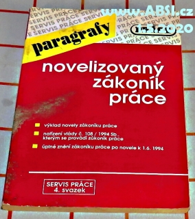 NOVELIZOVANÝ ZÁKONÍK PRÁCE