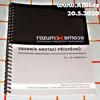 ROZUM x EMOCE - SBORNÍK ANOTACÍ PŘÍSPĚVKŮ