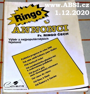 RINGO V ANNONCI - VÝBĚR Z NEJPOPULÁRNĚJŠÍCH FEJETONŮ
