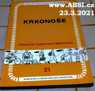 KRKONOŠE - OBLASTNÍ TURISTICKÝ PRŮVODCE č. 21