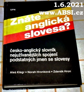 ZNÁTE ANGLICKÁ SLOVESA ? 