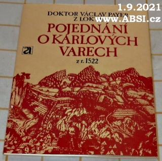 POJEDNÁNÍ O KARLOVÝCH VARECH Z R. 1522