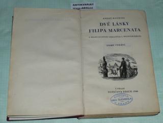 DVĚ LÁSKY FILIPA MARCENATA