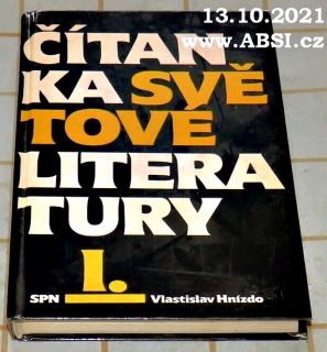 ČÍTANKA SVĚTOVÉ LITERATURY I. 