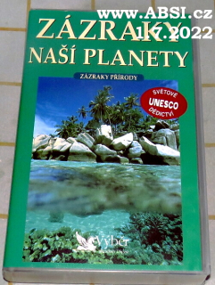 VHS KAZETA - ZÁZRAKY NAŠÍ PLANETY - ZÁZRAKY PŘÍRODY