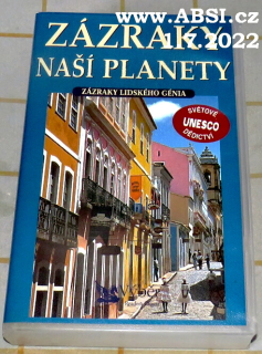 VHS KAZETA - ZÁZRAKY NAŠÍ PLANETY - ZÁZRAKY LIDSKÉHO GÉNIA