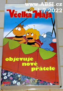 VHS KAZETA - VČELKA MÁJA OBJEVUJE NOVÉ PŘÁTELE