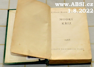 MODRÝ KŘÍŽ