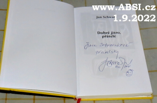 DOBRÉ JITRO, PŘÁTELÉ - podepsaná kniha
