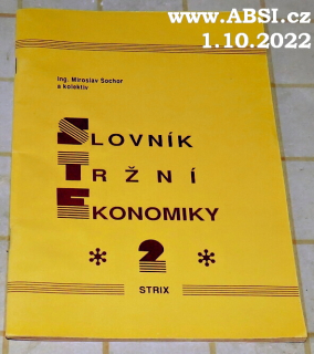 SLOVNÍK TRŽNÍ EKONOMIKY část 2