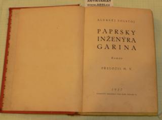PAPRSKY INŽENÝRA GARINA