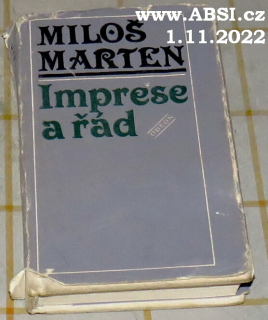 IMPRESE A ŘÁD 1883-1917