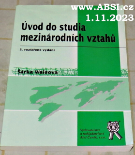 ÚVOD DO STUDIA MEZINÁRODNÍCH VZTAHŮ