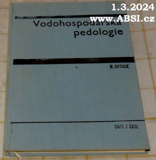 VODOHOSPODÁŘSKÁ PEDOLOGIE