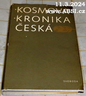 KOSMOVA KRONIKA ČESKÁ