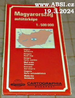 MAGYARORSZÁG AUTÓTÉRKÉPE 1
