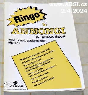 RINGO V ANNONCI - VÝBĚR Z NEJPOPULÁRNĚJŠÍCH FEJETONŮ
