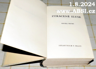 ZTRACENÉ ILUSE - KNIHA PRVNÍ