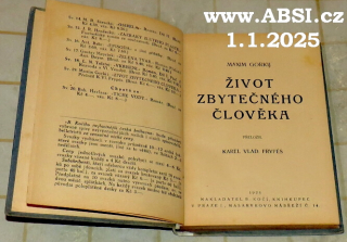 ŽIVOT ZBYTEČNÉHO ČLOVĚKA