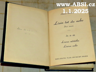 LÍZIN LET DO NEBE - LÍZINA UČITELKA, LÍZINO NEBE - dívčí román