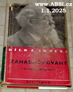 ZÁHADNÉ POVAHY - STUDIE A ČRTY POVAHOPISNÉ