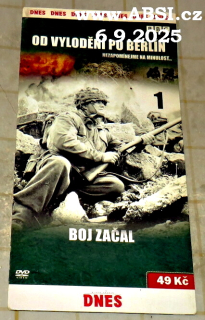 OD VYLODĚNÍ PO BERLÍN -BOJ ZAČAL díl 1 - DVD