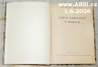 ZIMNÍ NEBEZPEČÍ NA HORÁCH