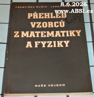PŘEHLED VZORCŮ Z MATEMATIKY A FYZIKY