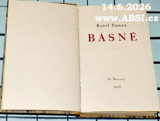 KAREL TOMAN BÁSNĚ