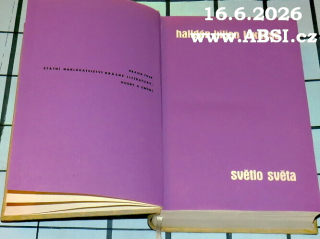 SVĚTLO SVĚTA