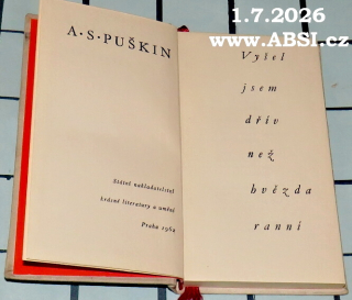 VYŠEL JSEM DŘÍV NEŽ HVĚZDA RANNÍ